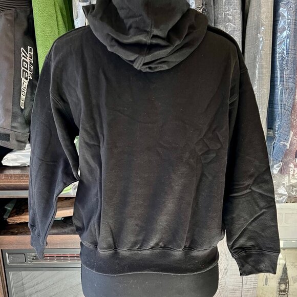 Marky G Apparel Black Kangaroo Pockets Cotton/Poly Hoodie Size M Youth NWT - Picture 4 of 5
